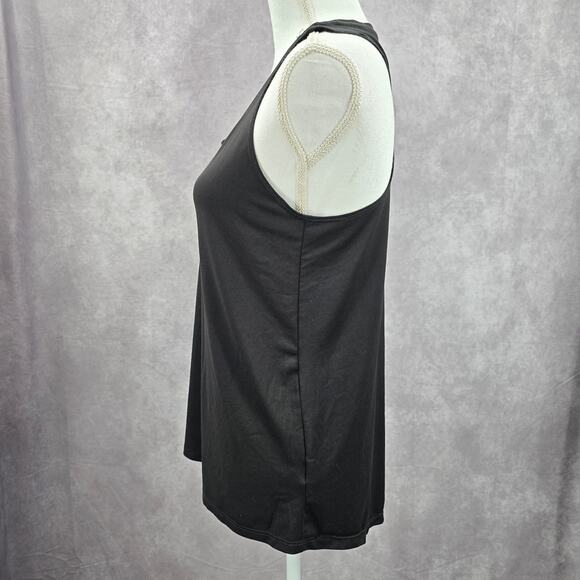 Athletic Works Black Activewear Sportswear Sleeveless Racerback Tank Top Small - Picture 4 of 7